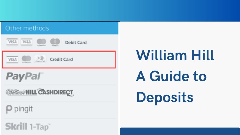 Willim Hill A Guide to Deposits